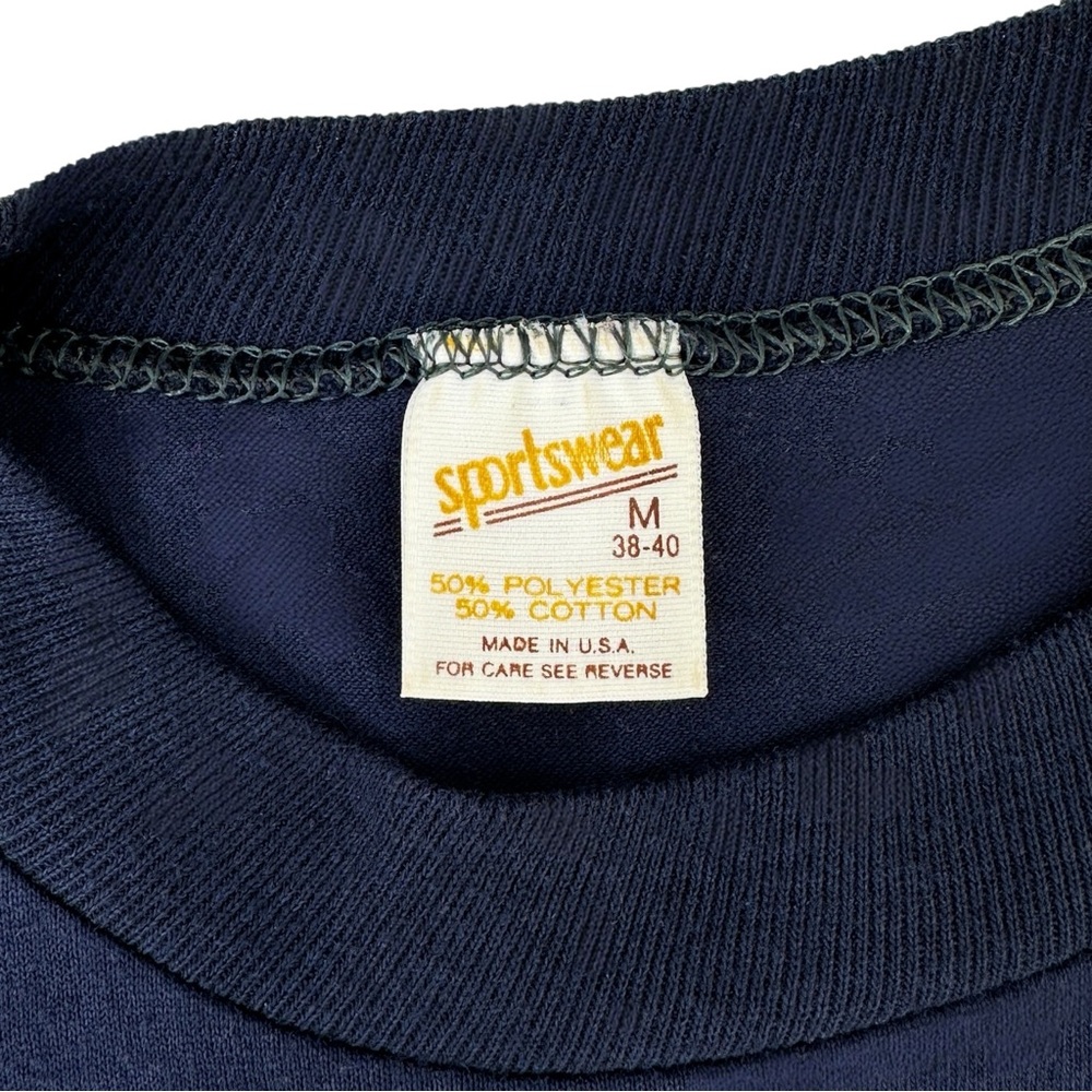 RARE Single Stitch Vintage Navy Blue Miranda Rights Collector’s T-Shirt Tee - Picture 7 of 8